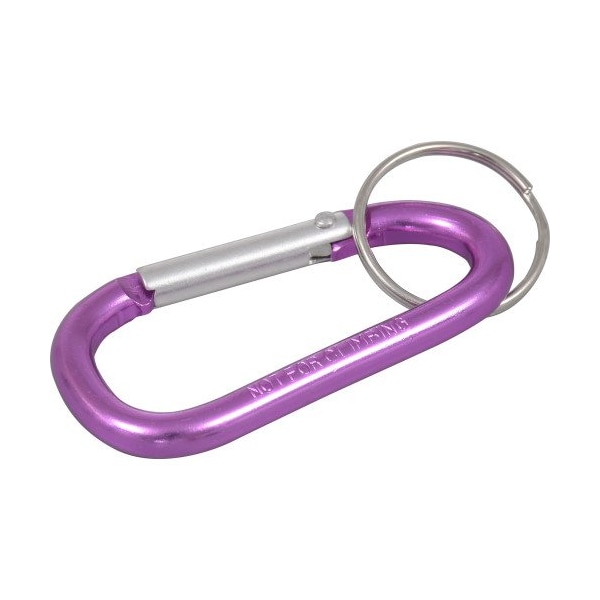 Hillman HILLMAN Aluminum Multicolored Carabiner Clip Hook Key Chain, PK36 706688 - main